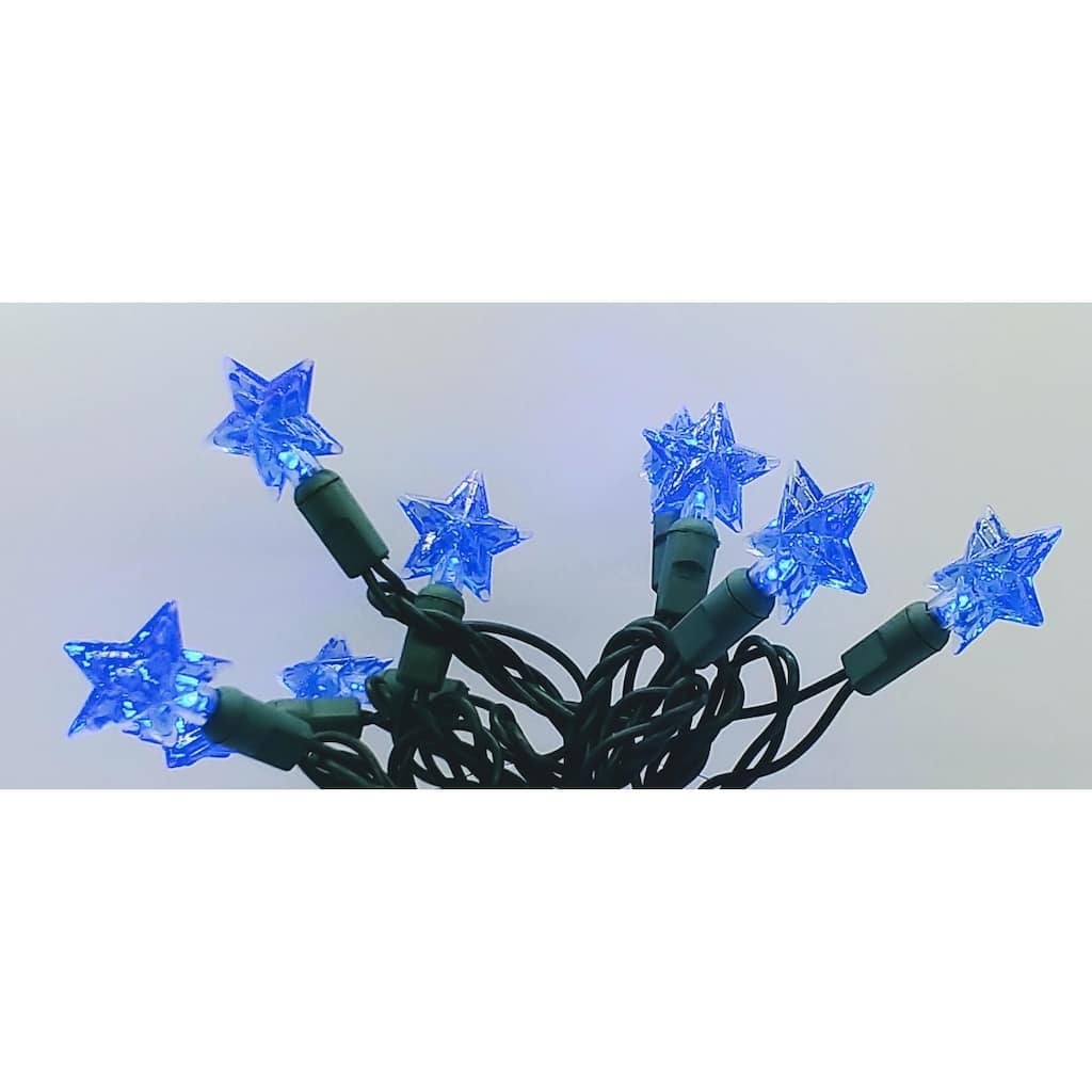 Star Blue LED Light String