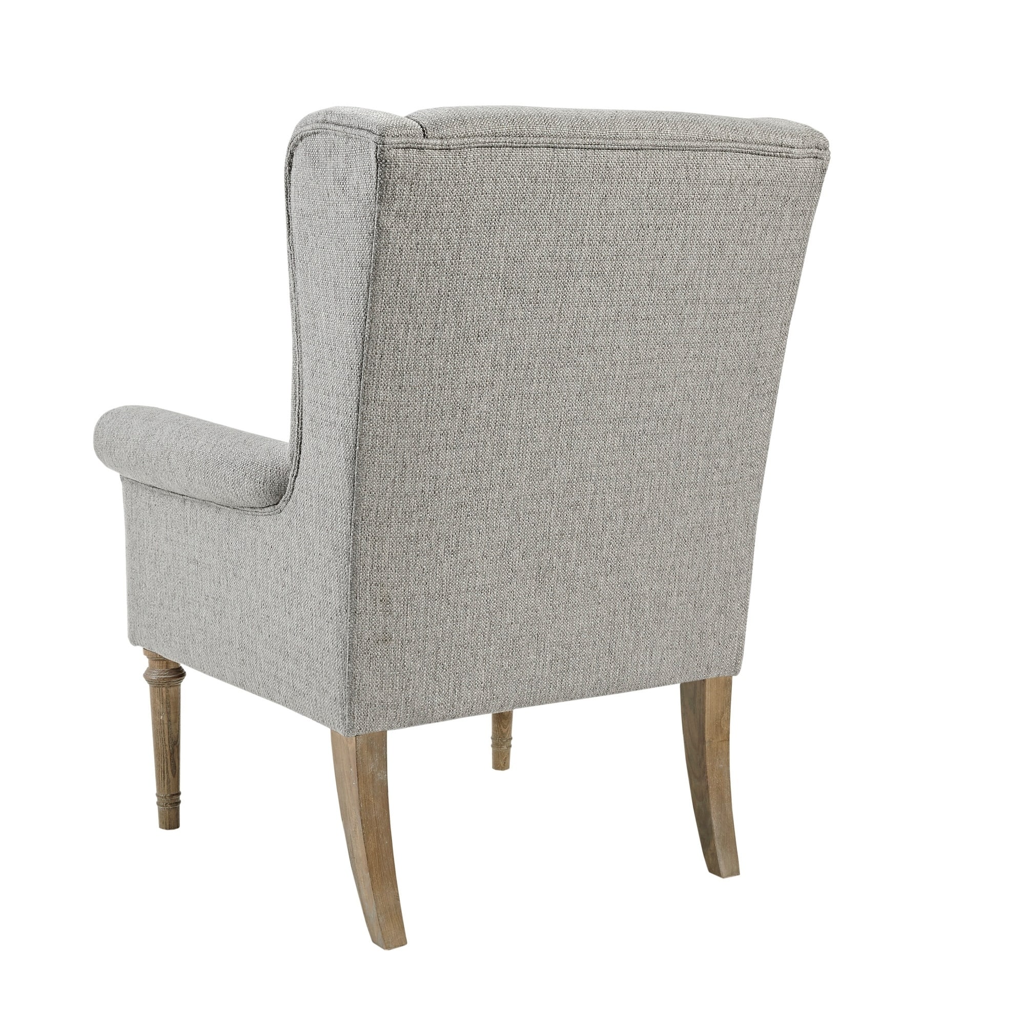 Round discount wingback chair