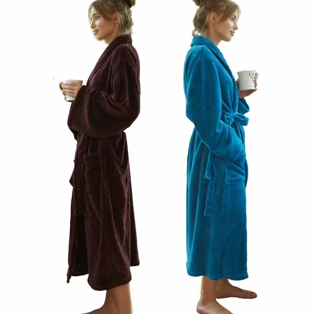 Ladies robe wrap kimono dressing gown house coat size 10-16