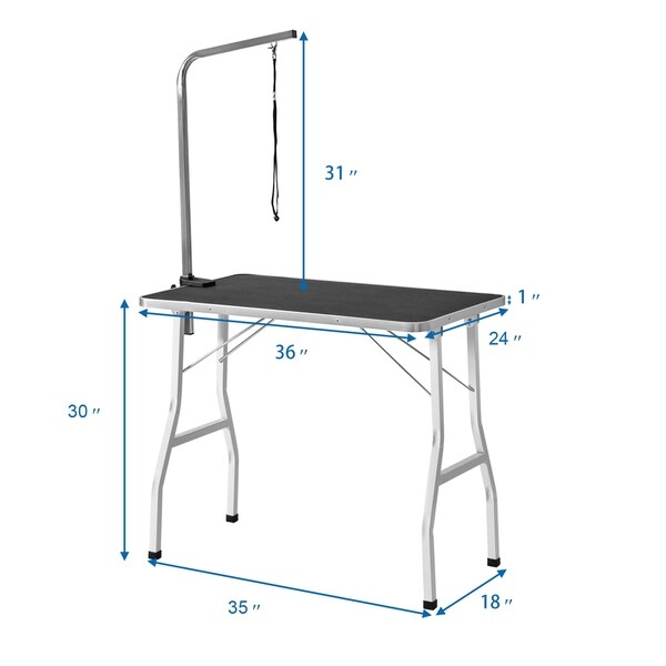 adjustable grooming table