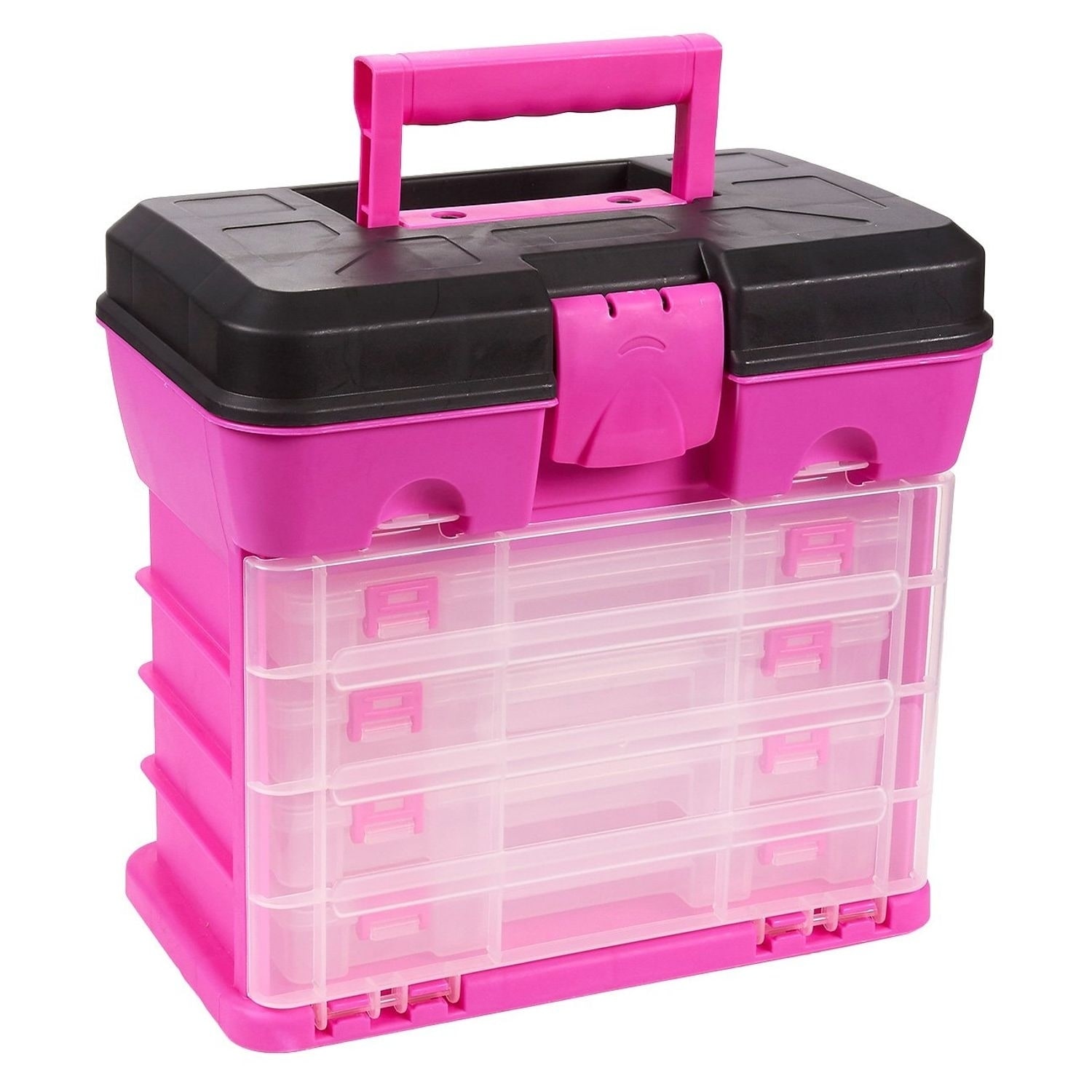 Storage and Toolbox- Durable Organizer Utility Box with 4