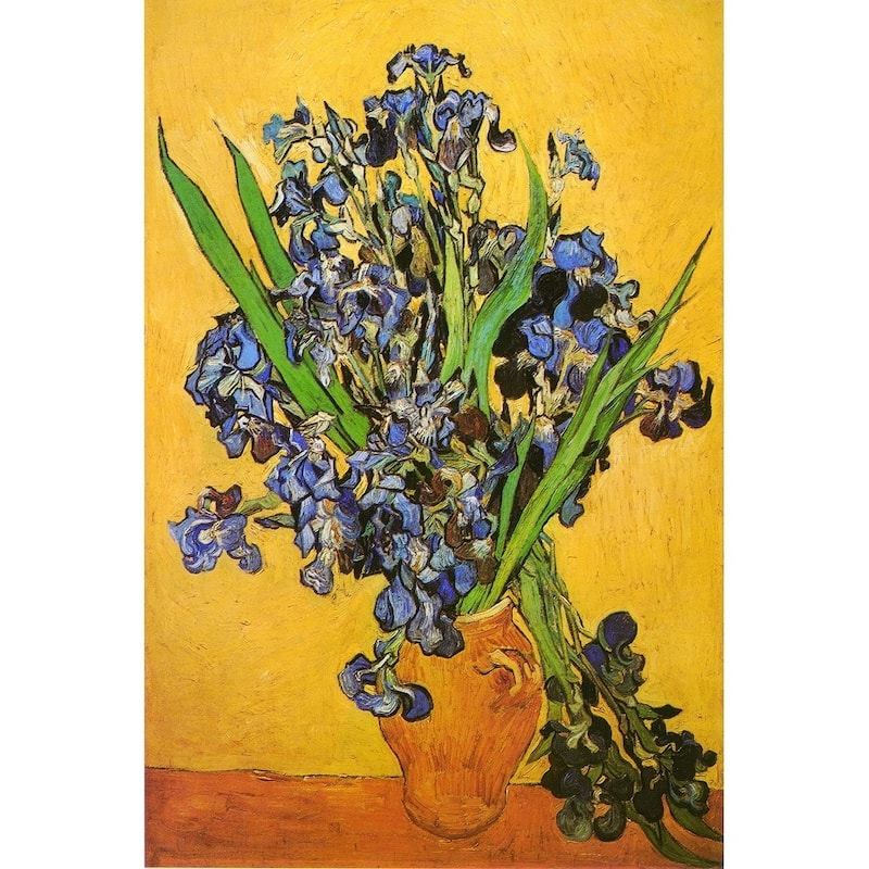 CANVAS Les Iris by Vincent Van Gogh Art Painting Reproduction