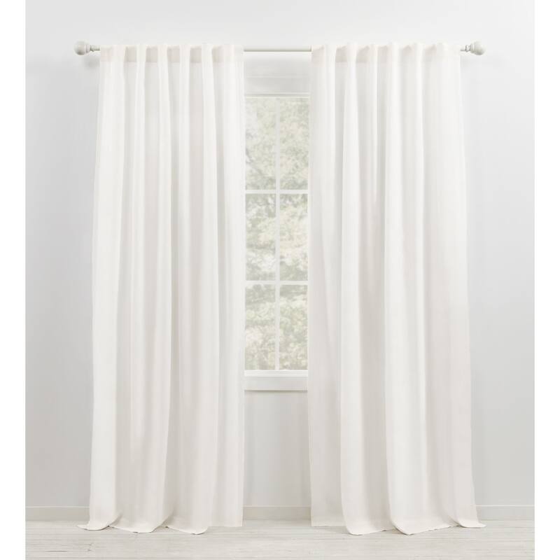 Lauren Ralph Lauren Leanne Back Tab/Rod Pocket Curtain Panel