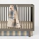 preview thumbnail 2 of 1, Air Traffic Crib Skirt - N/A