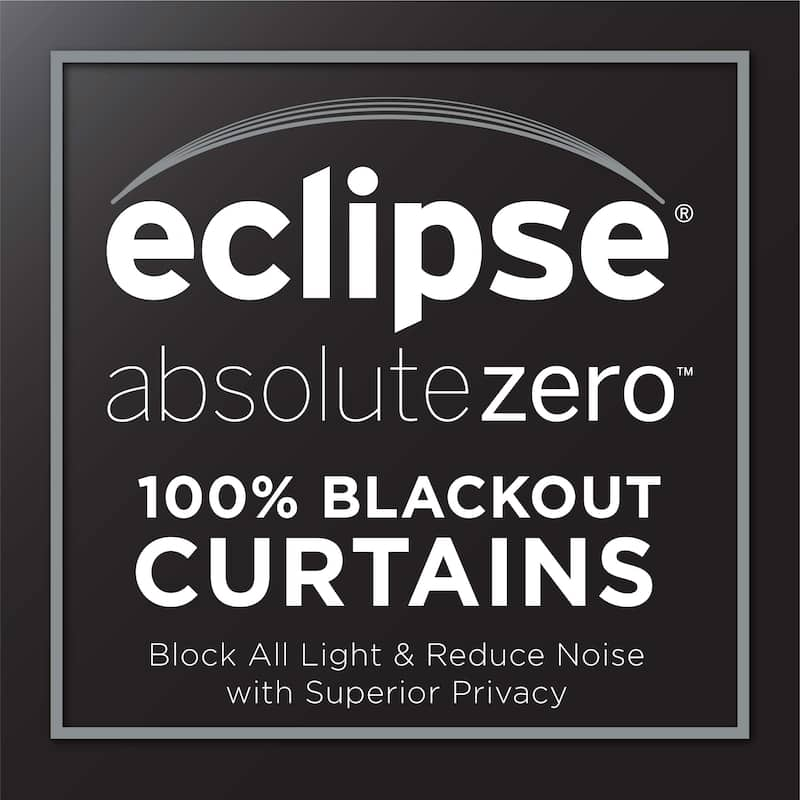 Eclipse Walken Absolute Zero Blackout Window Panel