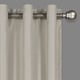 preview thumbnail 21 of 28, Eclipse Kira Herringbone Absolute Zero Blackout Window Panel