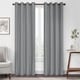 preview thumbnail 6 of 28, Eclipse Kira Herringbone Absolute Zero Blackout Window Panel