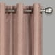 preview thumbnail 18 of 28, Eclipse Kira Herringbone Absolute Zero Blackout Window Panel