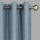 preview thumbnail 27 of 28, Eclipse Kira Herringbone Absolute Zero Blackout Window Panel