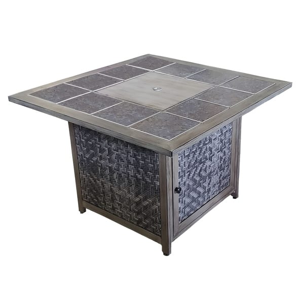 Shop Basin 37 X 37 Fire Pit Table 37x37x25 Free Shipping Today