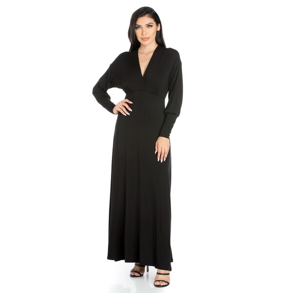 long sleeve maxi dress canada