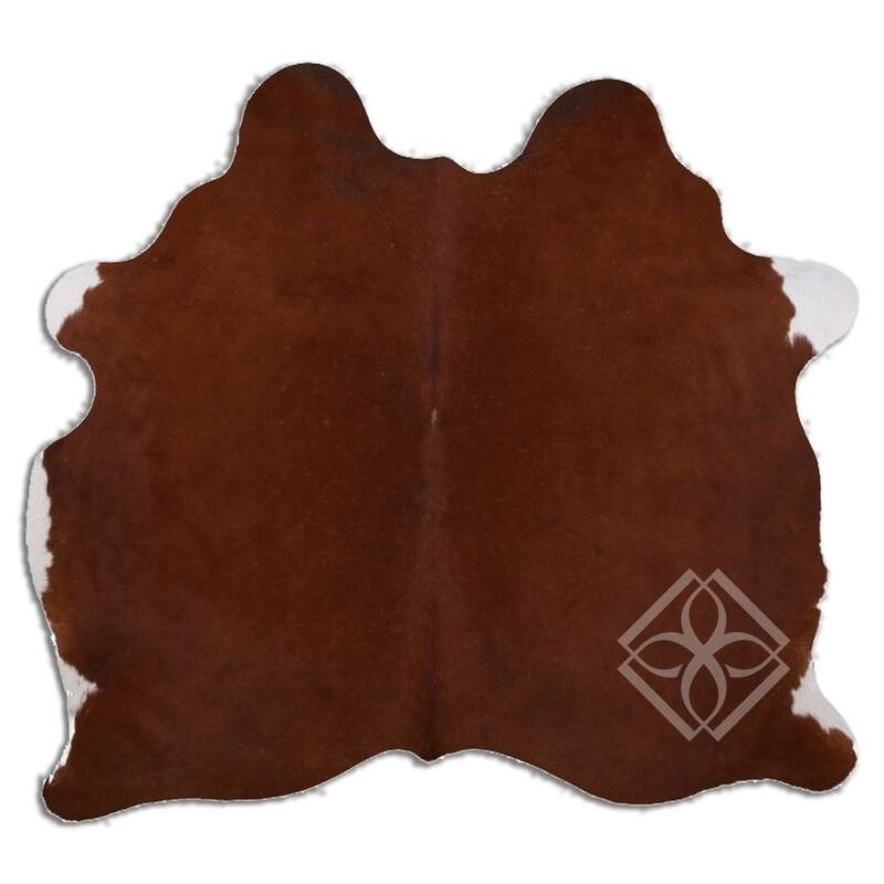 Cowhide Area Rugs NATURAL HAIR ON COWHIDE BROWN 1 2 M CLASS B size