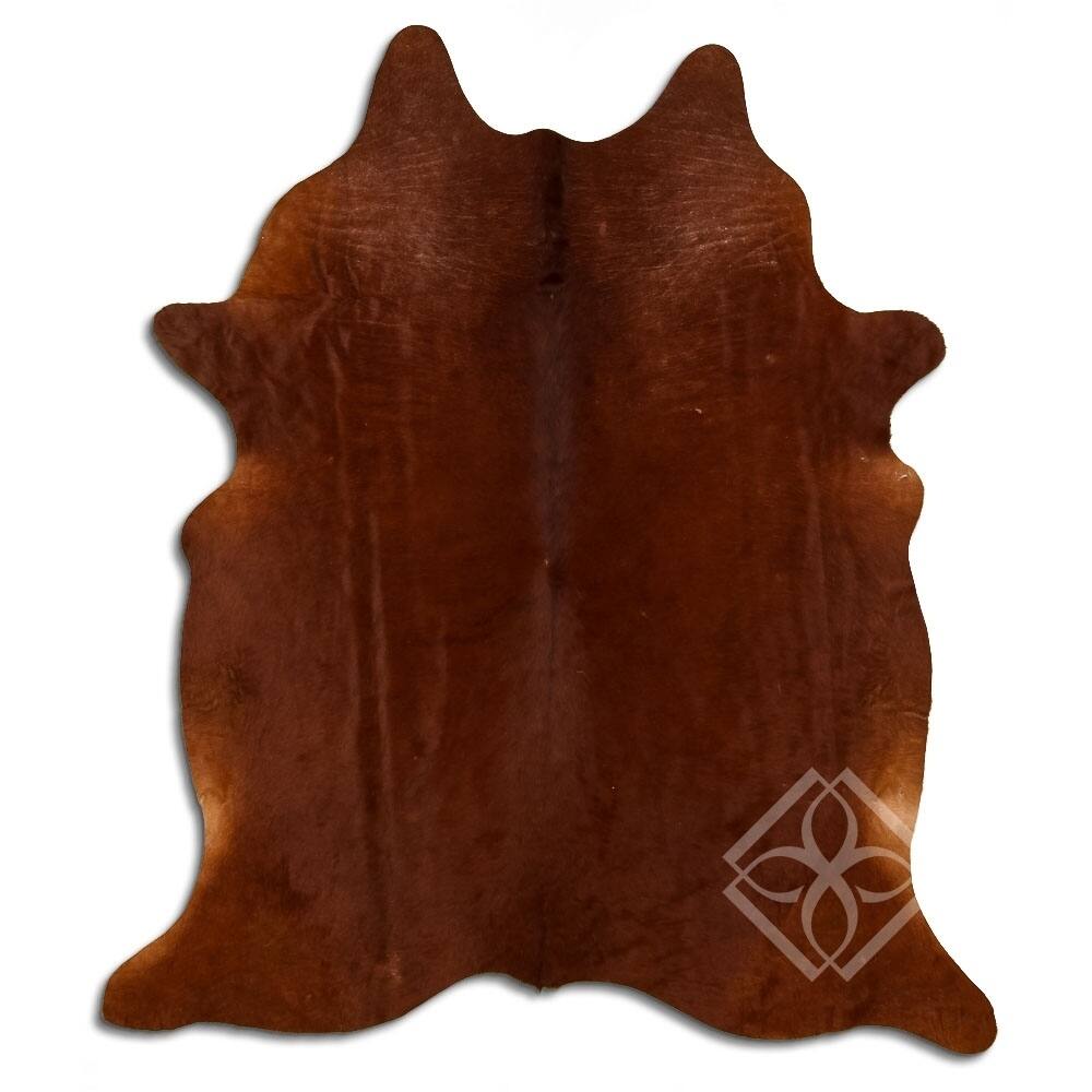 Cowhide Area Rugs NATURAL HAIR ON COWHIDE BROWN 3 5 M GRADE B size