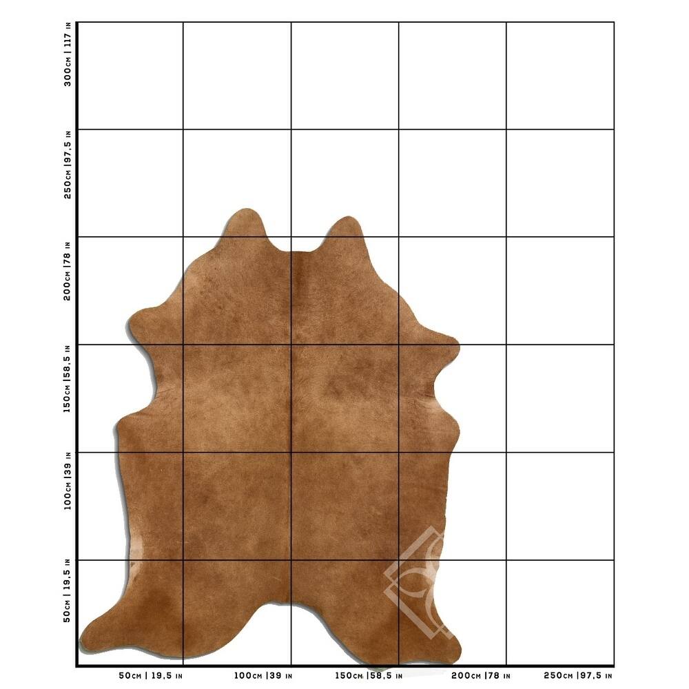 Cowhide Area Rugs NATURAL HAIR ON COWHIDE CARAMEL 3 - 5 M GRADE A size ...