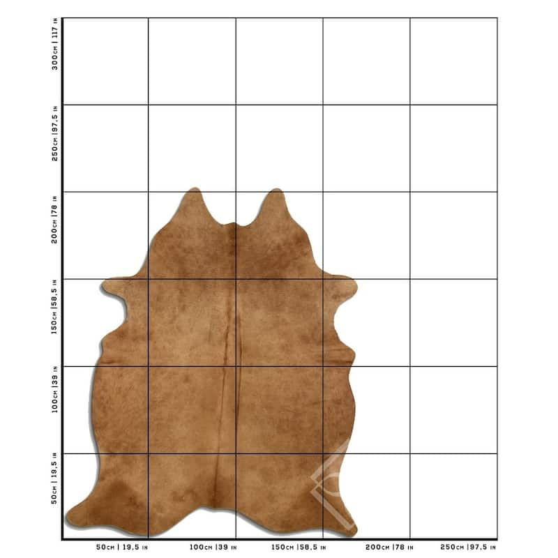 Cowhide Area Rugs NATURAL HAIR ON COWHIDE CARAMEL 3 - 5 M GRADE A size ...