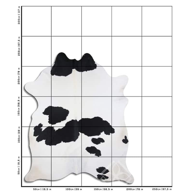 Cowhide Area Rugs NATURAL HAIR ON COWHIDE BLACK AND WHITE 3 - 5 M GRADE ...