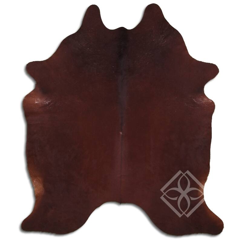 Cowhide Area Rugs NATURAL HAIR ON COWHIDE BROWN 3 5 M GRADE A size