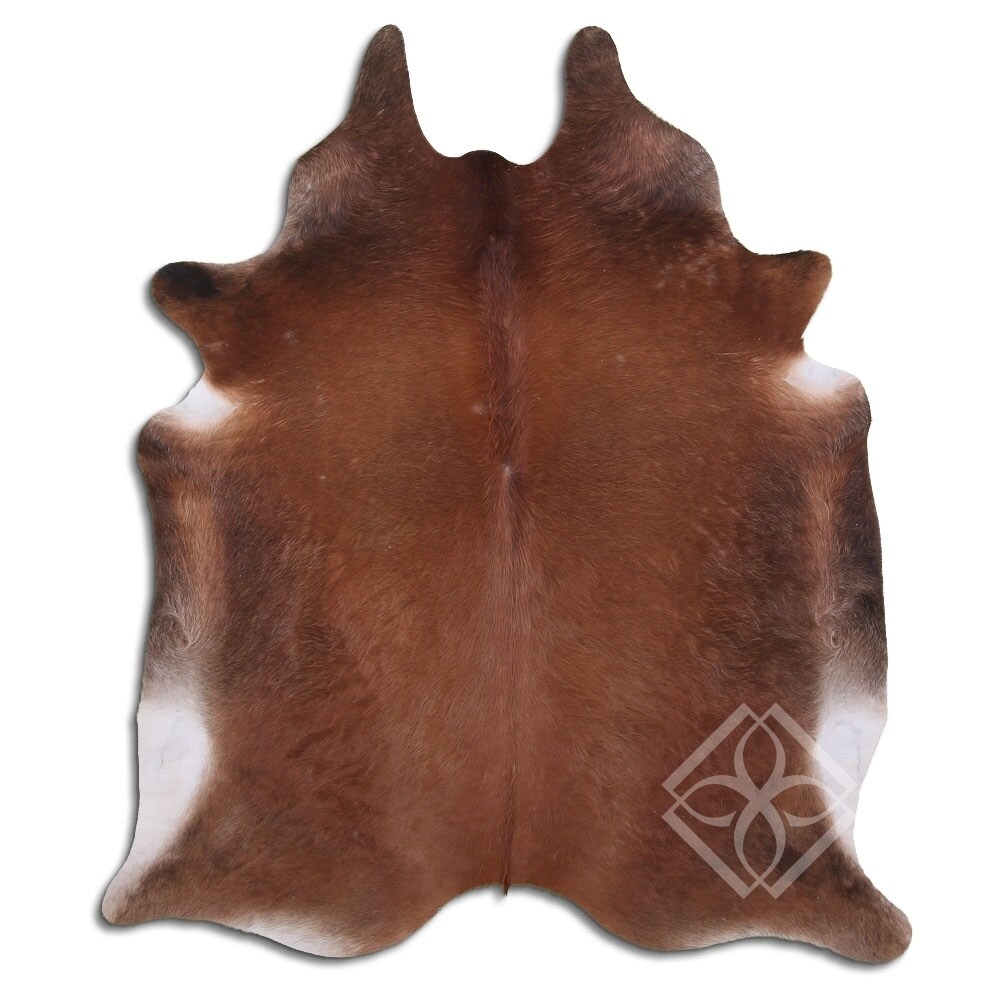 Cowhide Area Rugs NATURAL HAIR ON COWHIDE BROWN 3 - 5 M GRADE B Size ...