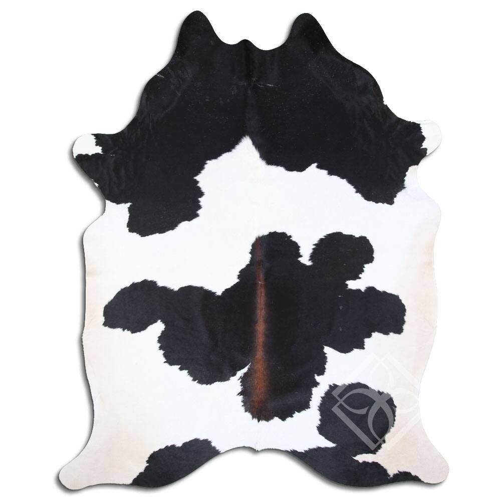 Cowhide Area Rugs NATURAL HAIR ON COWHIDE BLACK AND WHITE 3 5 M GRADE