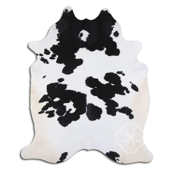 Shop Cowhide Area Rugs Natural Hair On Cowhide Black And White 2