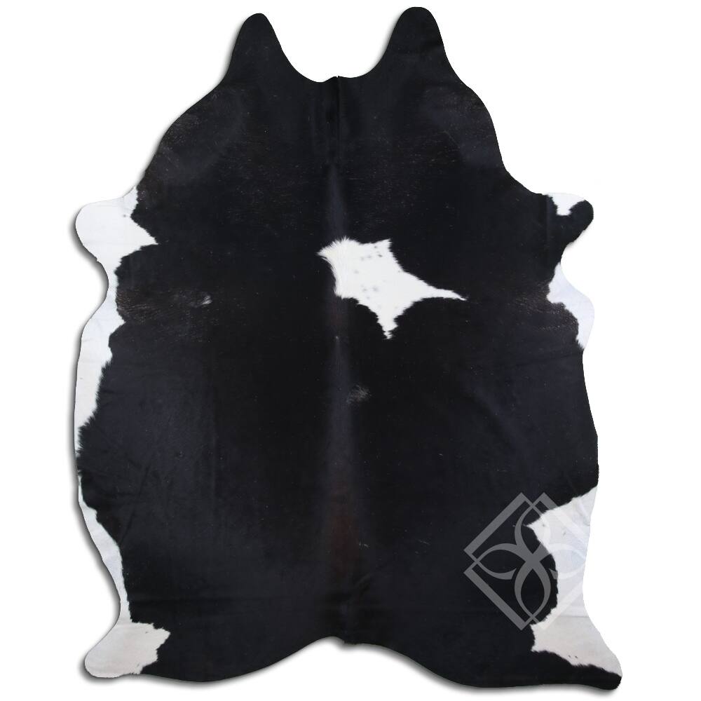 Cowhide Area Rugs NATURAL HAIR ON COWHIDE BLACK AND WHITE 3 5 M GRADE