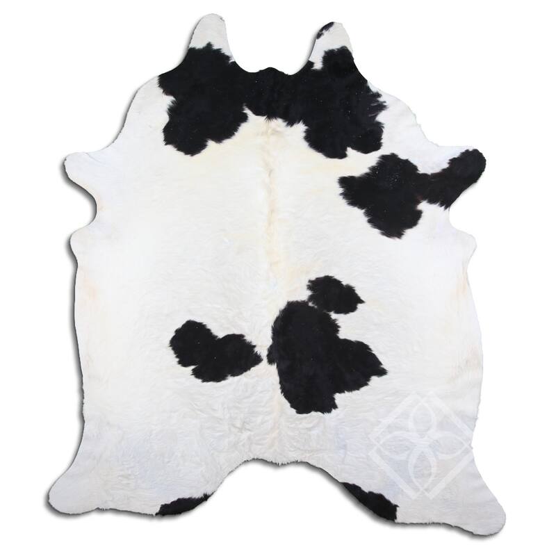 Cowhide Area Rugs NATURAL HAIR ON COWHIDE BLACK AND WHITE 3 5 M GRADE