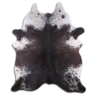 Cowhide Area Rugs Natural Hair On Cowhide Salt And Pepper Black And 