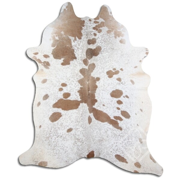 Shop Cowhide Area Rugs Natural Hair On Cowhide Salt And Pepper Brown And White 2 3 M Grade A Size 22 32 Sqft Big Overstock 29111293