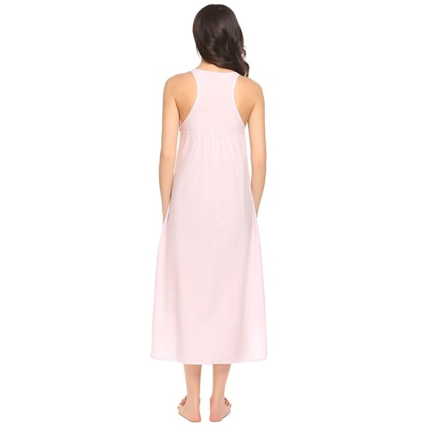 long sleeveless cotton nightgowns