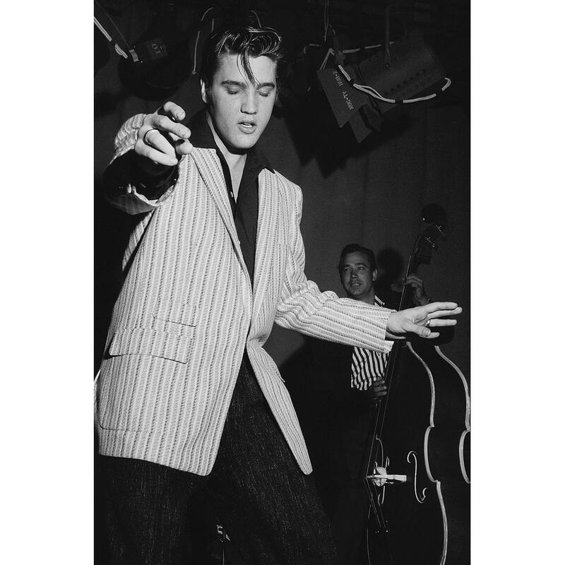 CANVAS Elvis Dancing Young Elvis