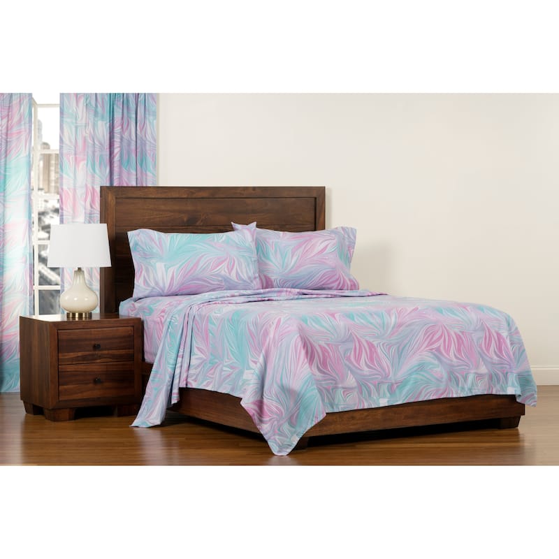 Art of Marbling Verona Luxury Performance Bed Sheet Set
