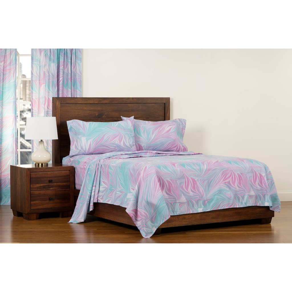 Art of Marbling Verona Luxury Performance Bed Sheet Set