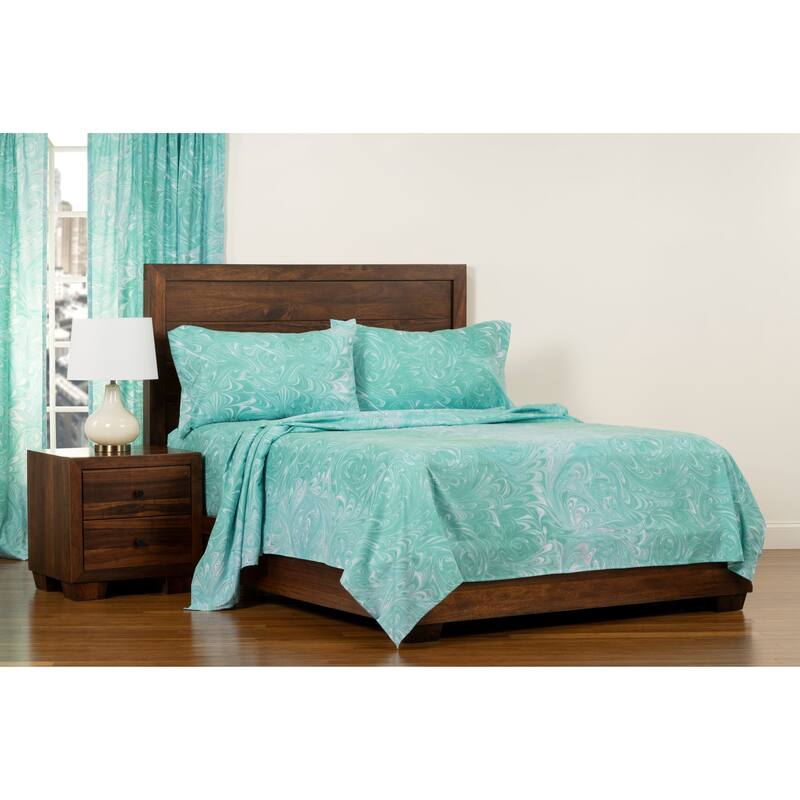 Art of Marbling Aquarius Luxury Performance Sheet Set