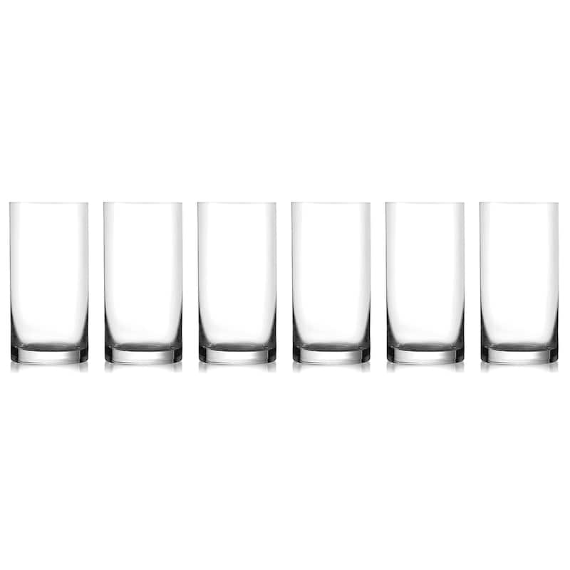 Majestic Gifts Inc. S/6 Glass Highball Tumblers