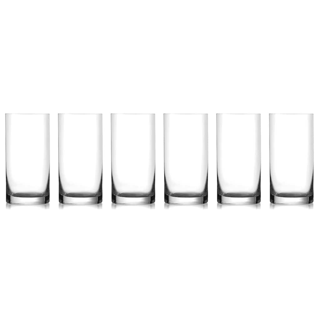 Majestic Gifts Inc. S/6 Glass Highball Tumblers