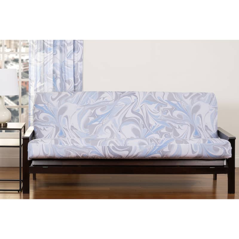 Art of Marbling Quicksilver Futon Cover