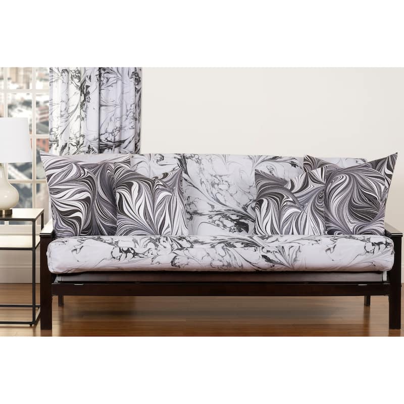 Art of Marbling Carrara Futon Cover