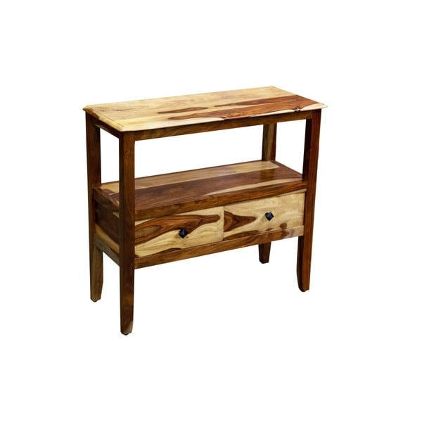 woodworking plans console table 2 shelves and drawers