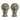 Royal Designs Monarch Butterfly Lamp Finial for Lamp Shade-Antique Brass Set of 2
