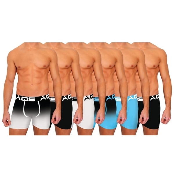 aqs men's colorful boxer briefs