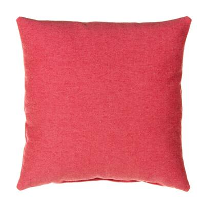 Air Traffic Pillow-Red Solid