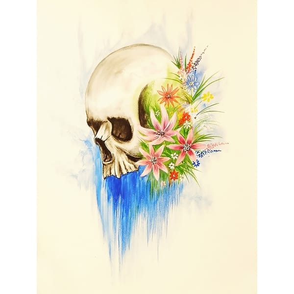 CANVAS Skull Candy by Ed Capeau Art Painting Reproduction - Bed Bath ...