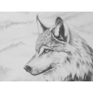 CANVAS Wolf by Ed Capeau Art Art Painting Reproduction