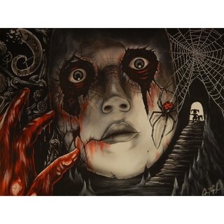 CANVAS The Mask by Ed Capeau Graphic Art