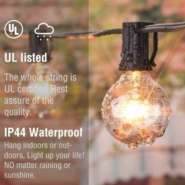 Shop 7 65m 25led Light String Lights Outdoor Hanging Lights For
