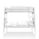 preview thumbnail 6 of 8, Jasmine Transitional Twin-over-Full Solid Wood Bunk Bed with Angled Ladder Taylor & Olive