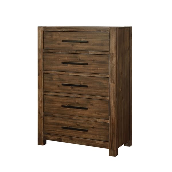 Shop Furniture Of America Pore Transitional Walnut Solid Wood