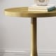 preview thumbnail 7 of 6, Fenkell Modern Handcrafted Aluminum Accent Table by Christopher Knight Home