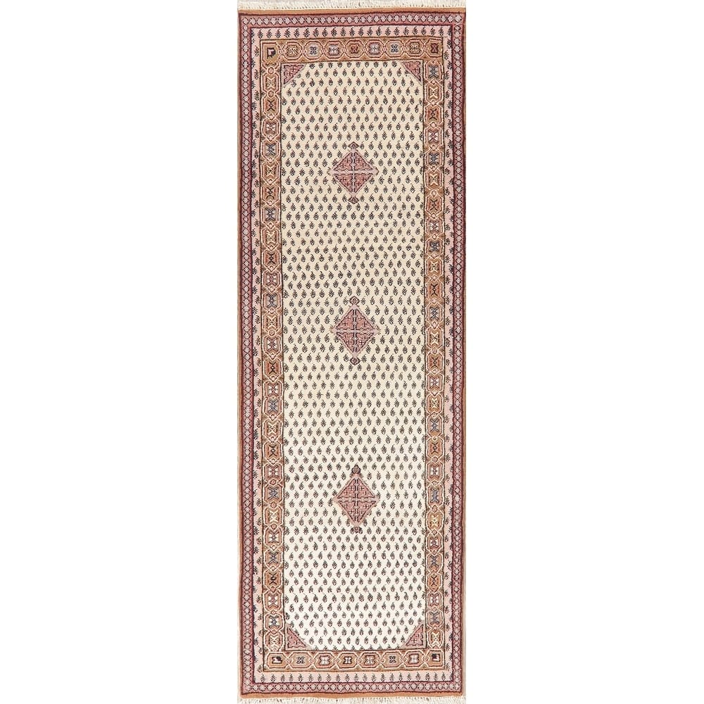 Persian Traditional Rug Hand Knotted Indian Oriental Wool Carpet