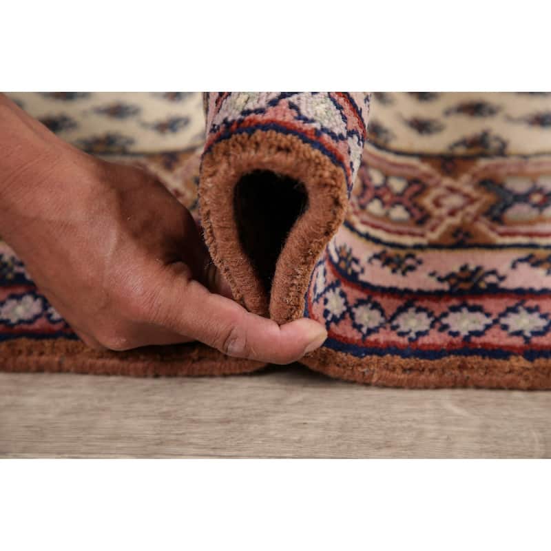 Persian Traditional Rug Hand Knotted Indian Oriental Wool Carpet